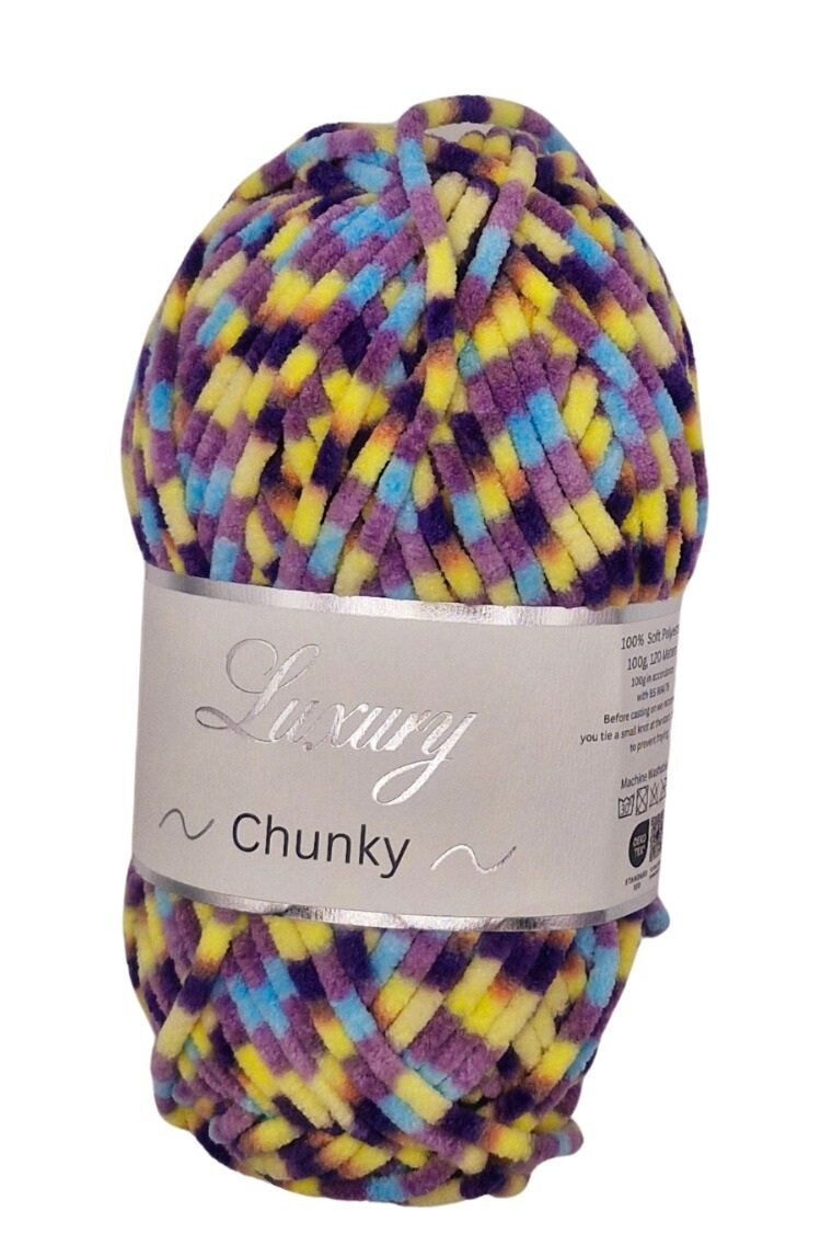 Luxury Chunky Chenille 09 Pansy